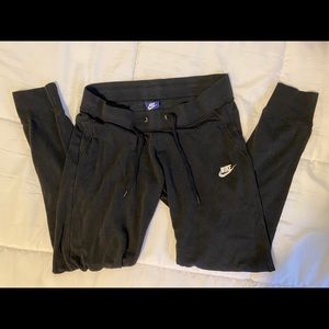 Black Nike sweatpants